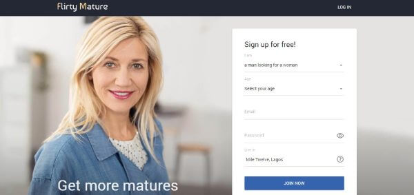 FlirtyMature sign up